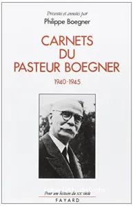 Carnets du pasteur Boegner