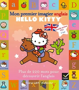 Mon premier imagier anglais Hello Kitty