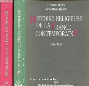 Histoire religieuse de la France contemporaine
